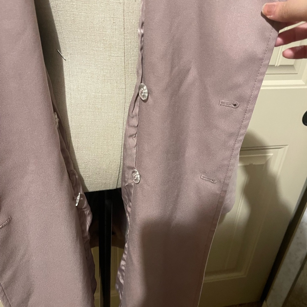 Free People Mauve Trench Coat - Picture 6 of 16